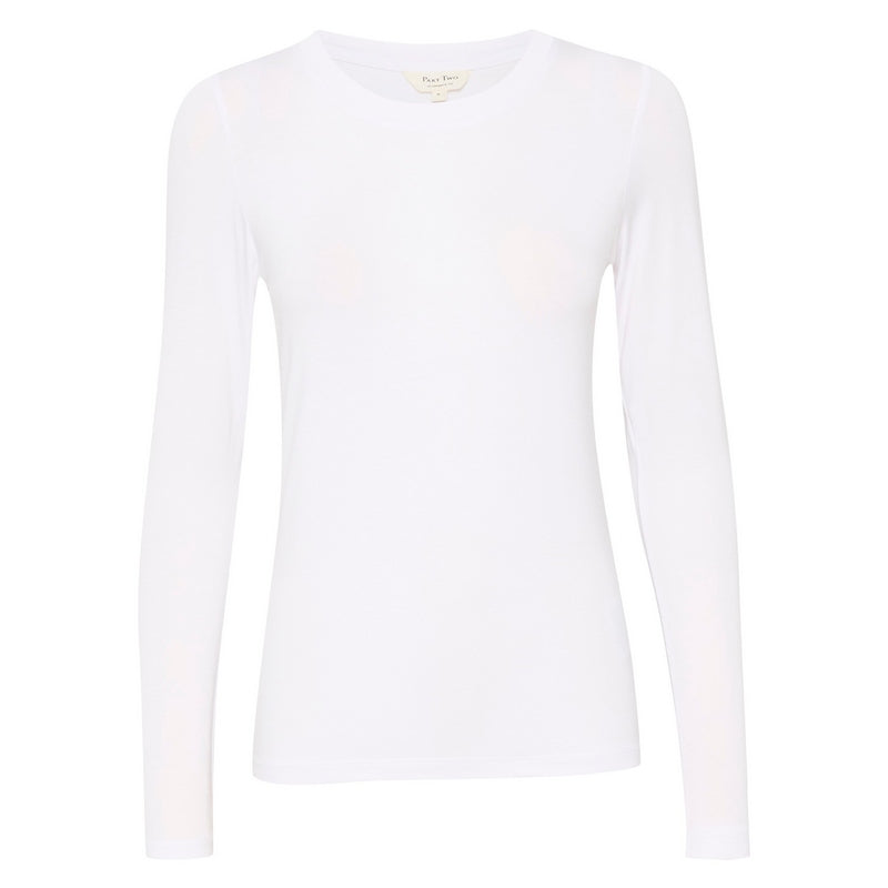 Part Two Clothing Emaja Long Sleeved Blouse Bright White front