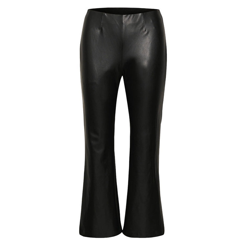 Part Two Clothing Lorenza Leather-look Trousers Black 30308899-194008 front