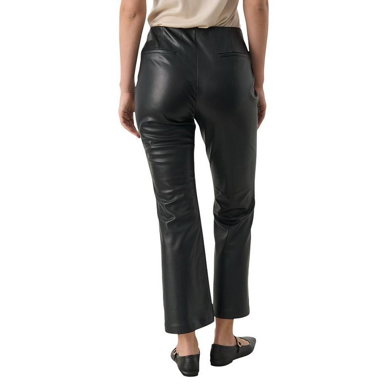 Part Two Clothing Lorenza Leather-look Trousers Black 30308899-194008 on model rear