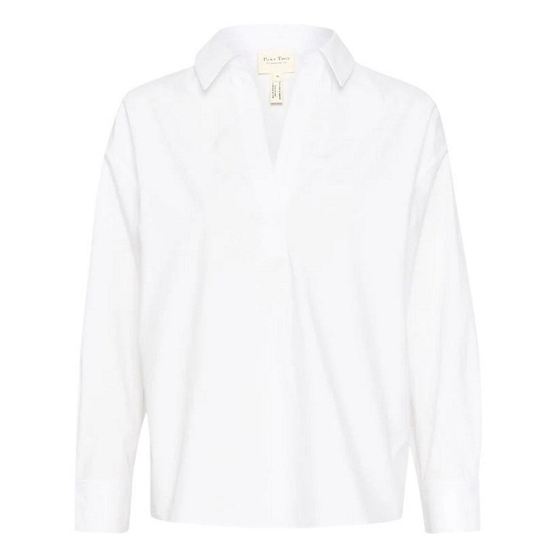 Part Two Clothing Lynne Cotton Shirt Bright White front