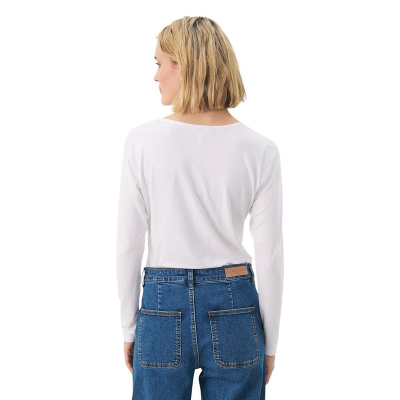 Part Two Clothing Nemajas T-Shirt Bright White 30309911-110601 on model rear