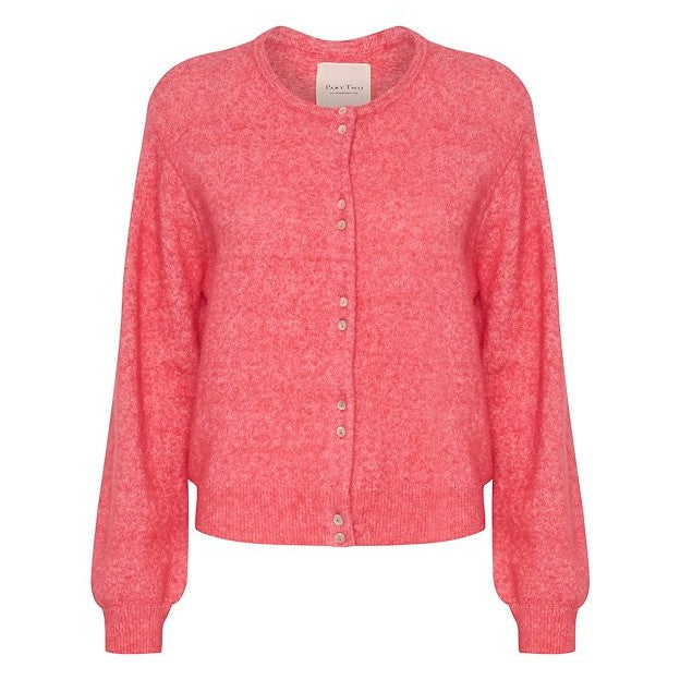 Part Two Clothing Ninell Cardigan in Calypso Coral 30308101-171744 front