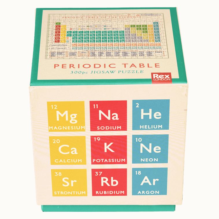Periodic Table 300 Piece Jigsaw Puzzle box front