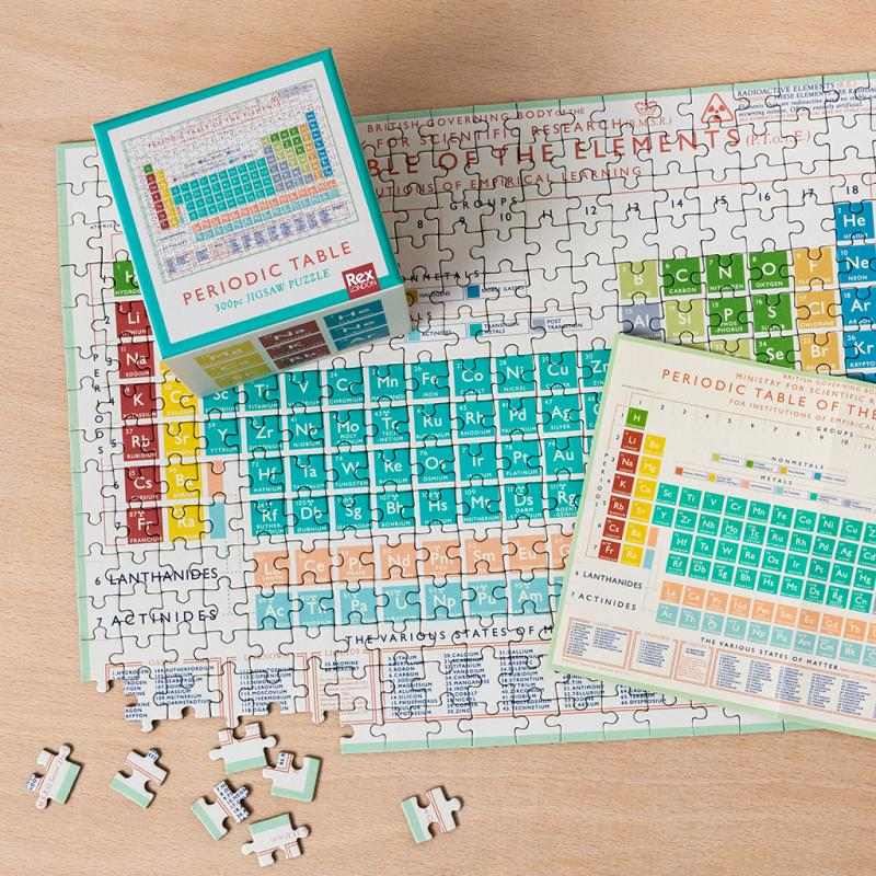 Periodic Table 300 Piece Jigsaw Puzzle lifestyle