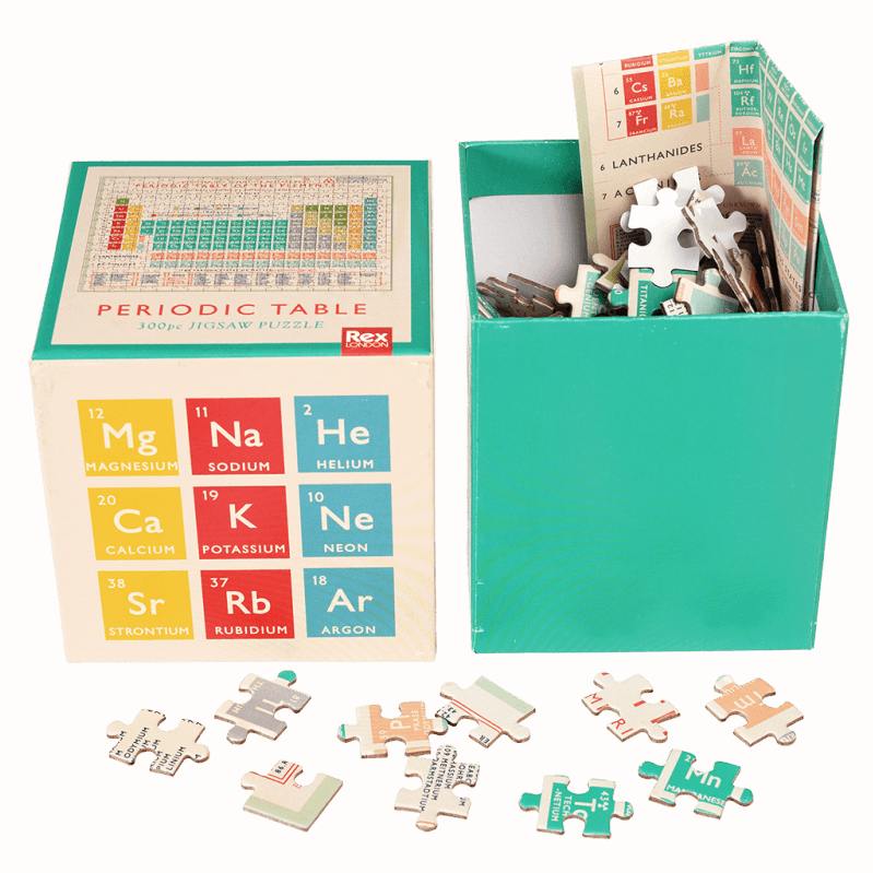 Periodic Table 300 Piece Jigsaw Puzzle open