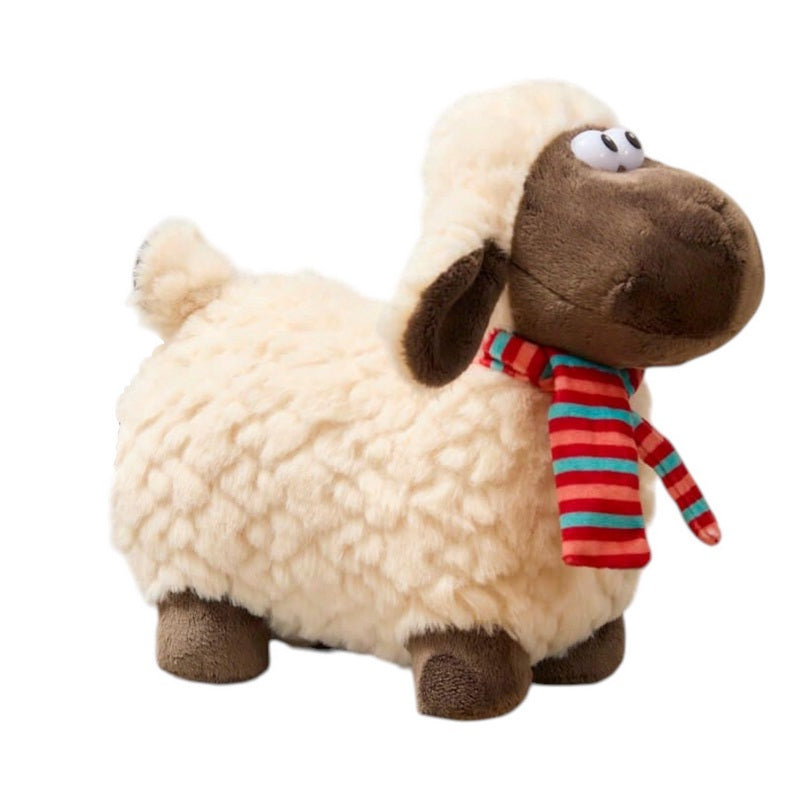 Plush Standing Sheep Soft Toy with Googley Eyes 4SP824 main