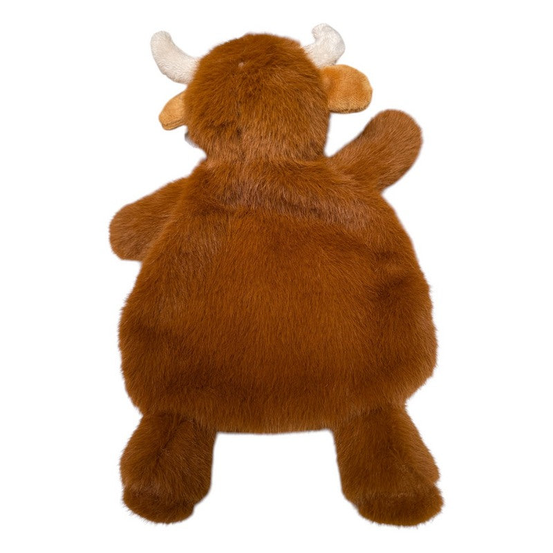 Plush Mini Farm Hugo The Highland Coo Comforter 4MF262 rear