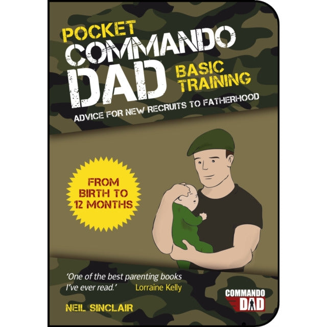 Pocket Commando Dad Basic Training paperback book front