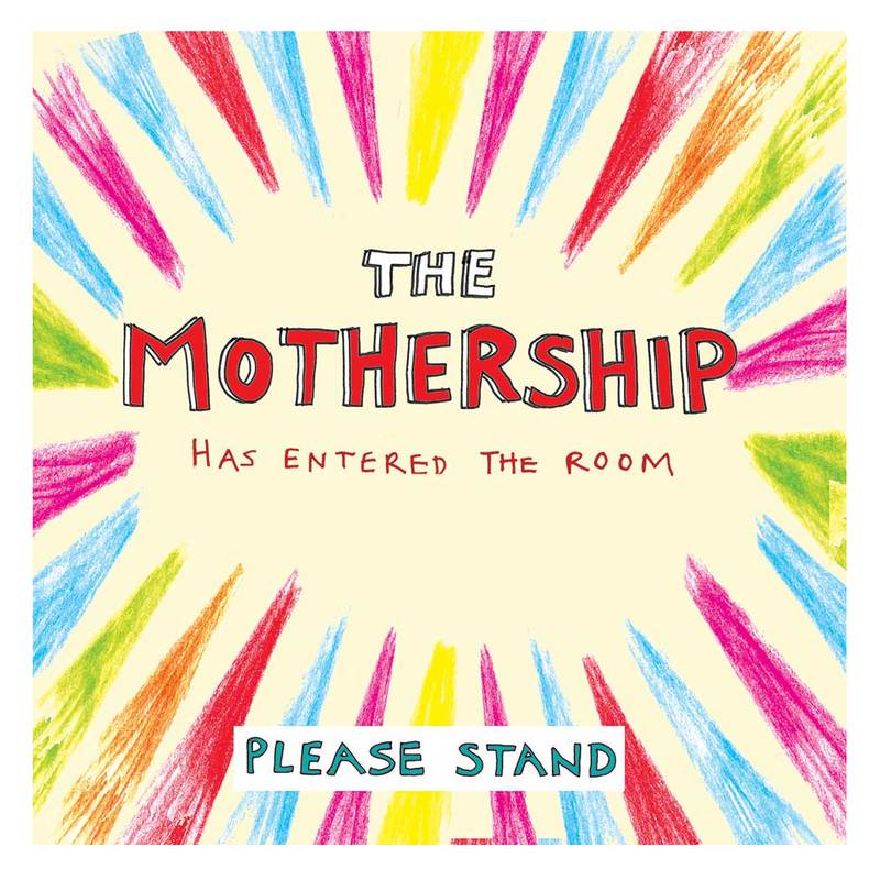 Poet and Painter Greetings Card The Mothership FP2086 front