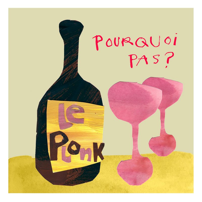 Poet and Painter Le Plonk Pourquoi Pas? Card