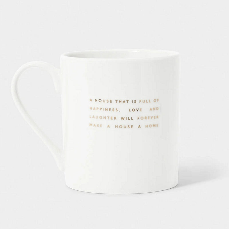 Porcelain Mug Home Sweet Home back