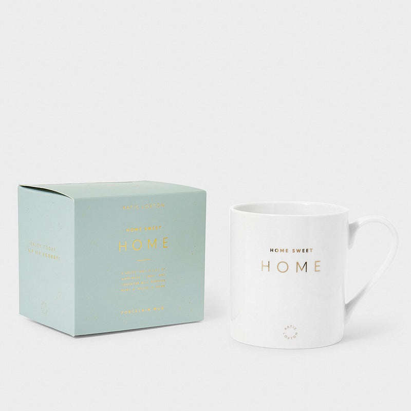 Porcelain Mug Home Sweet Home with box