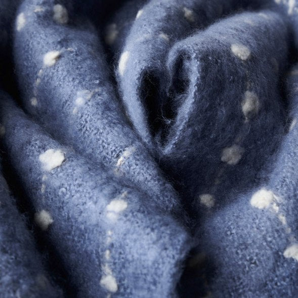 Powder Designs Dakota Cosy Scarf Denim DAK2 detail