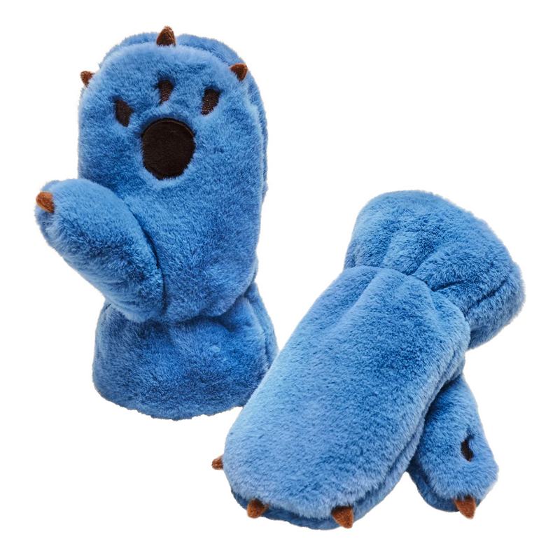 Powder Pals Mittens Bear Paw Sky Blue COS130 main