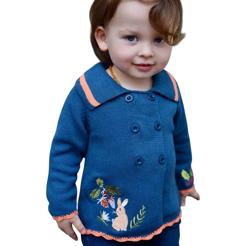 Powell Craft Enchanted Forest Pram Coat HKEF7 on toddler