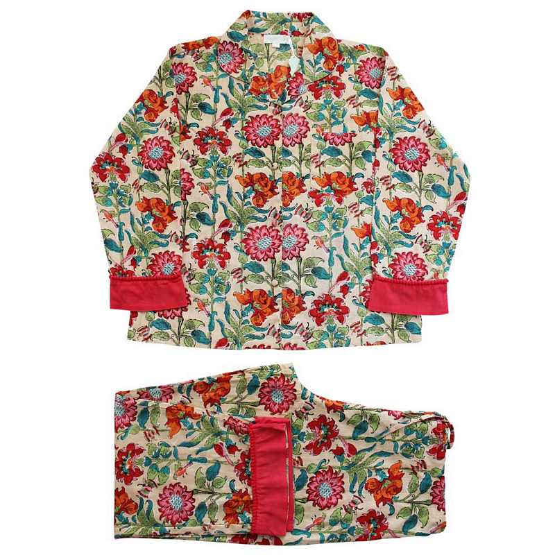 Powell Craft Floral Garden Ladies Pyjamas SN418 main