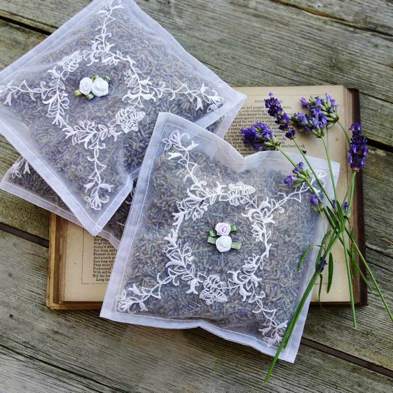 Powell Craft Lavender Voile Sachet N06B lifestyle