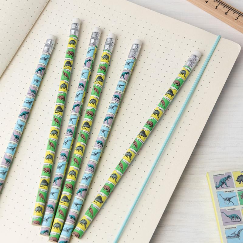 Prehistoric Land Dinosaur HB Pencil Set 29338 lifestyle