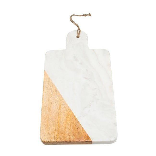 Presentation Board White Marble & Mango Wood 403908K main