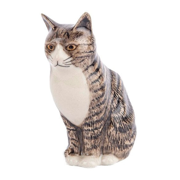 Quail Ceramics Bud Vase Millie Cat front