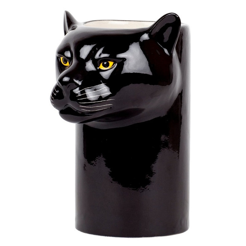 Quail Ceramics Utensil Pot Panther main