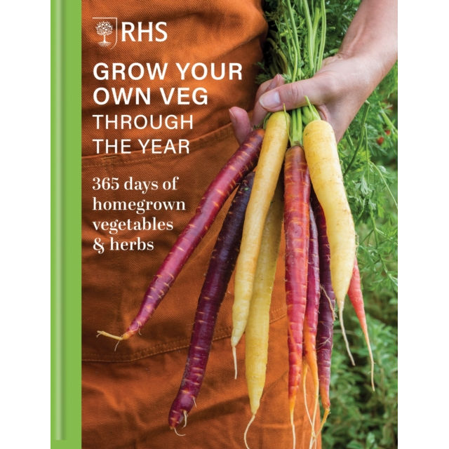 RHS Grow Your Own Veg Through the Year front