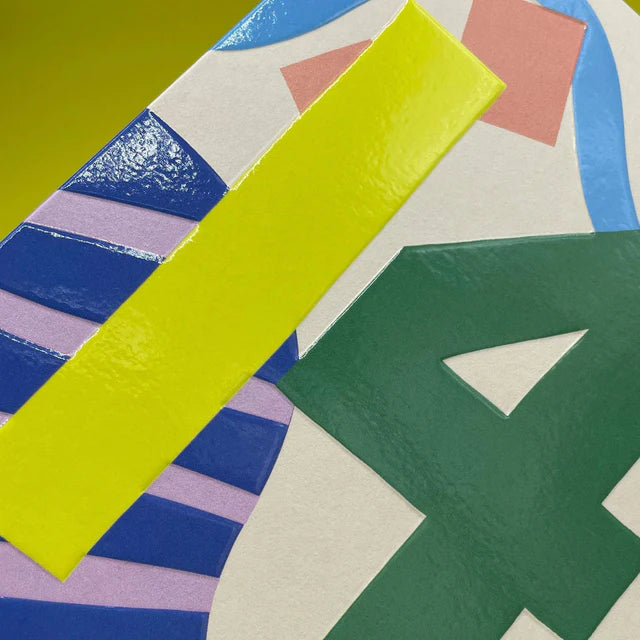 Raspberry Blossom Age 14 Birthday Card NEA09 detail