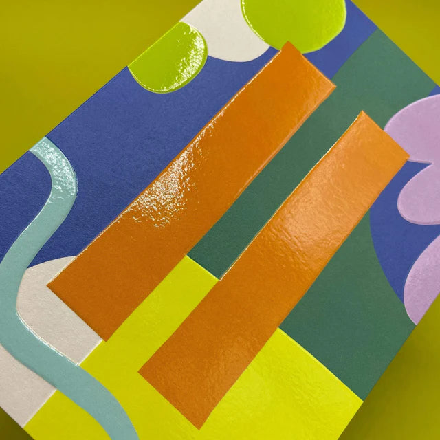 Raspberry Blossom Birthday Card Age 11 NEA06 detail