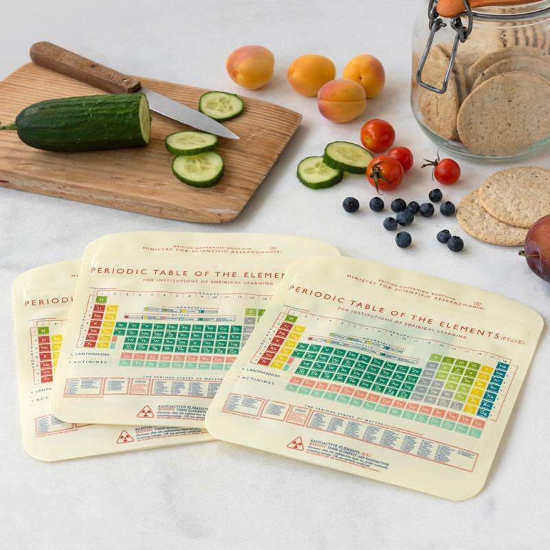 Reusable Snack Bags Periodic Table 29344 lifestyle