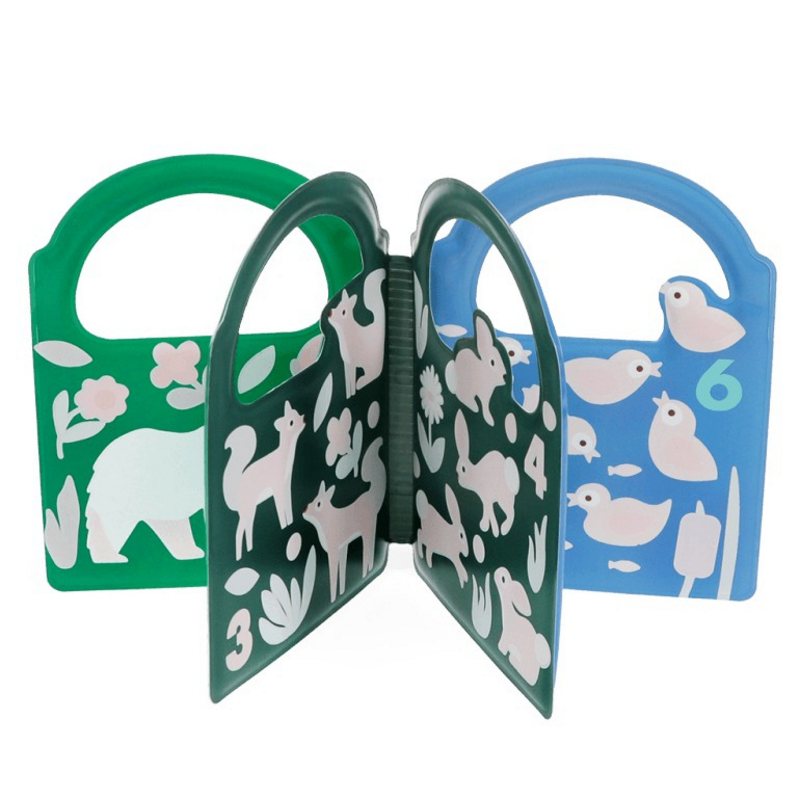 Rex International Colour Changing Bath Book - Woodland 30568 open