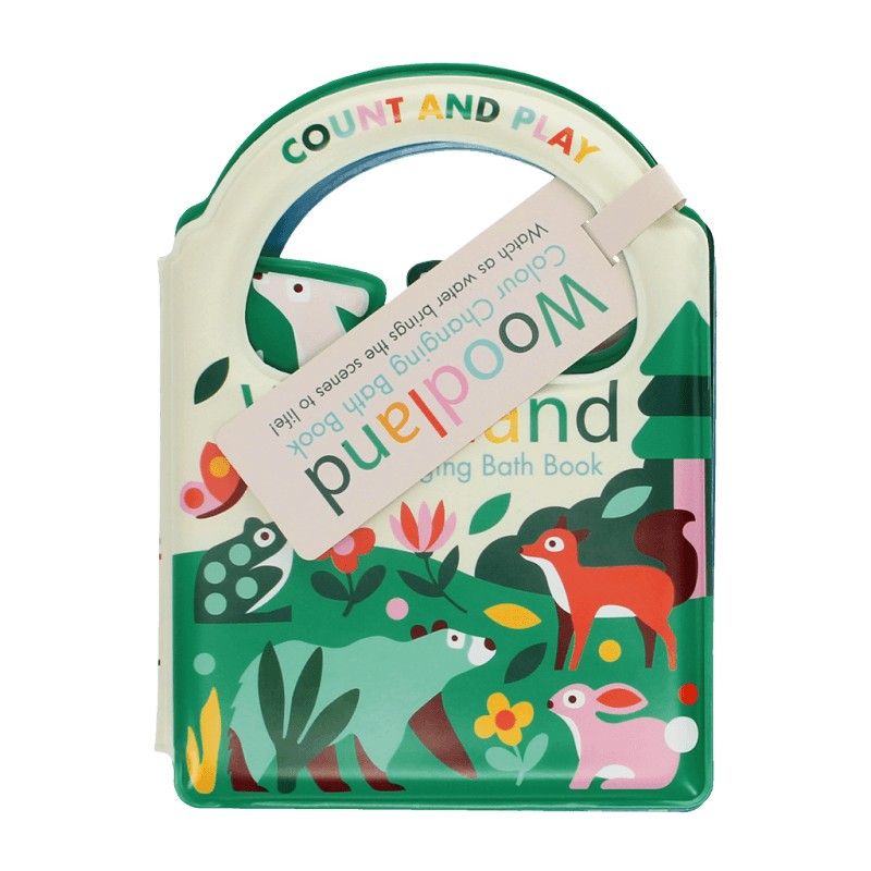 Rex International Colour Changing Bath Book - Woodland 30568 label