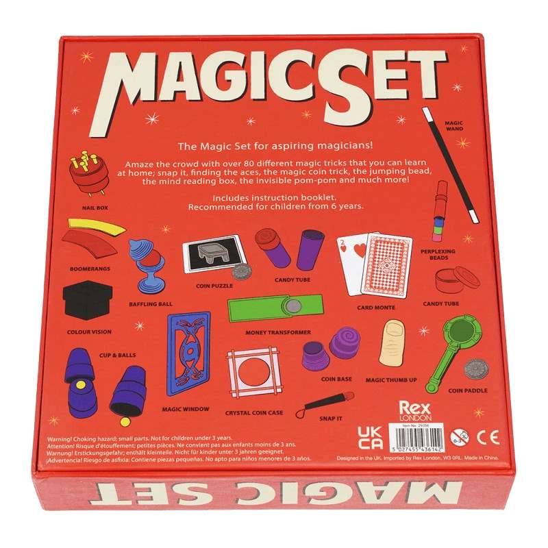 Rex International Magic Set 29356 box back