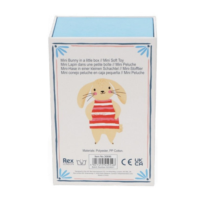 Rex International Mini Bunny in a Little Box 30696 box back
