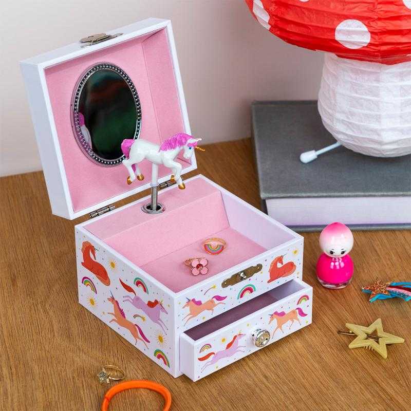 Rex International Musical Jewellery Box Unicorn 31004 lifestyle