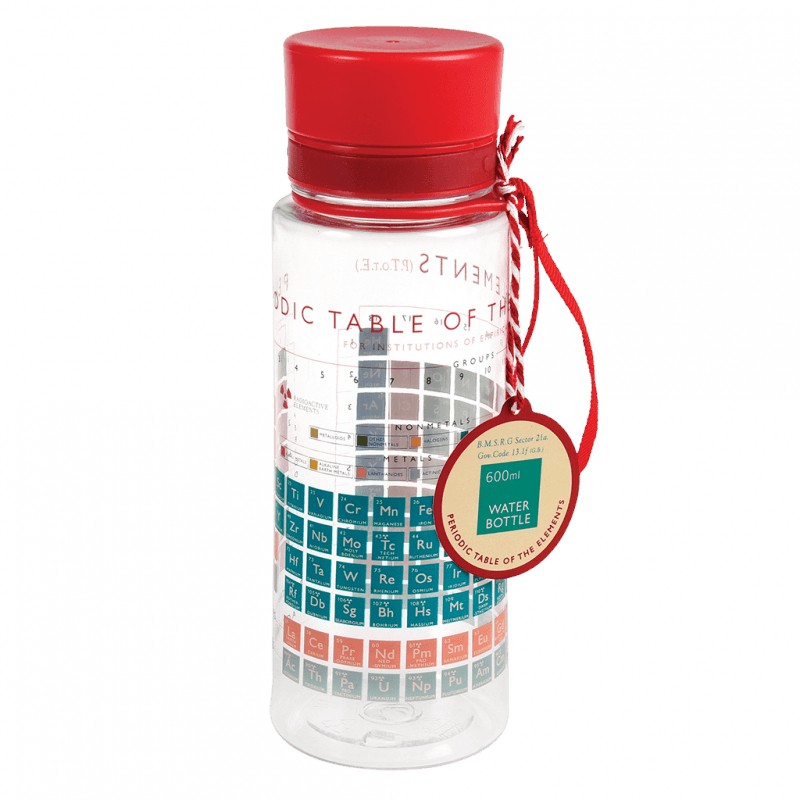 Rex International Periodic Table 600ml Water Bottle 27290 bottle