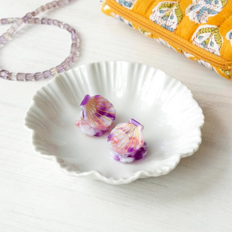 Rex International Seashell Mini Hair Claw Clips Set of 2 31313 lifestyle