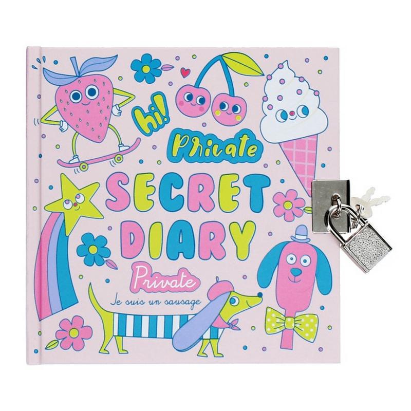 Rex International Secret Diary With Padlock 32158 front