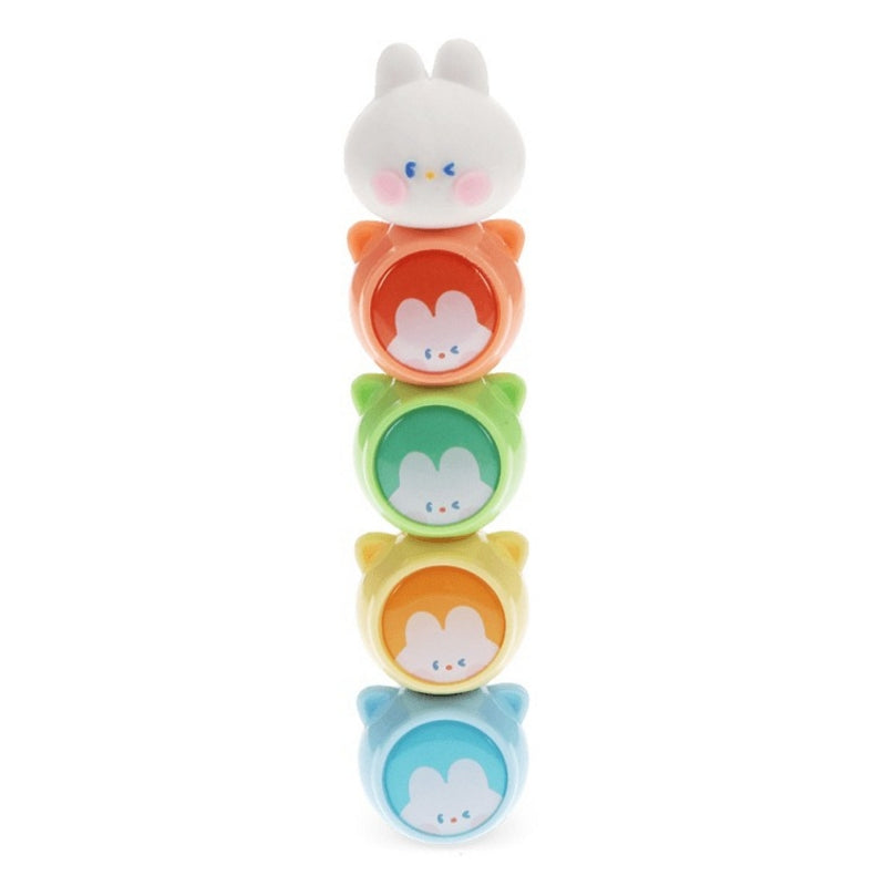 Rex International Stackable Highlighters Set Bunny 30955 stacked
