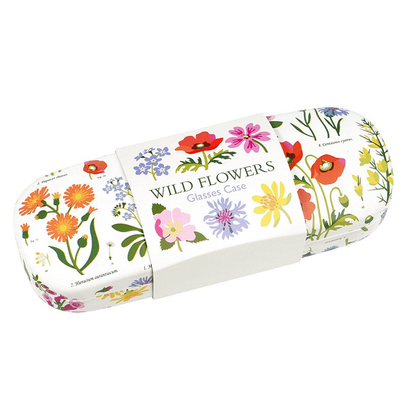 Rex International Wild Flowers Glasses Hard Case 29581 angle