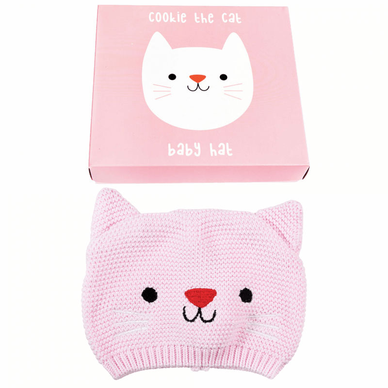 Rex London Cookie The Cat Cotton Baby Hat 28401 main