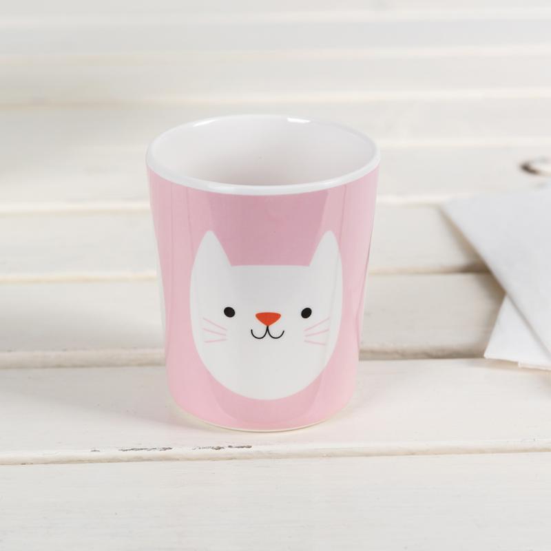 Rex London Cookie The Cat Melamine Beaker 27927 lifestyle