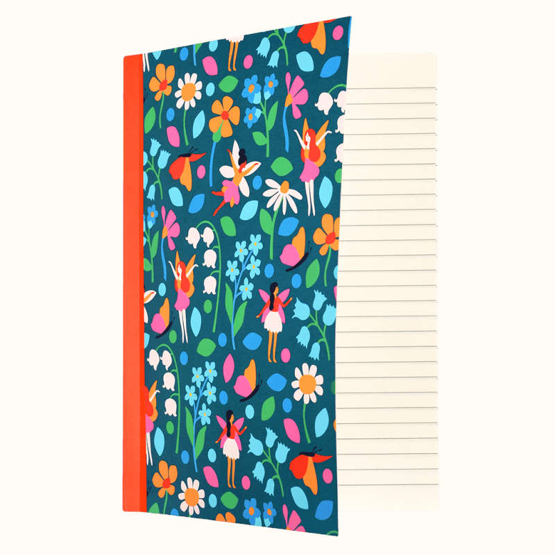 Rex London Fairies In The Garden A5 Notebook 29411 open