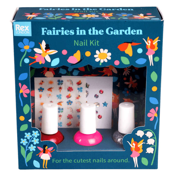 ﻿﻿Rex London Fairies In The Garden Children's Nail Kit 29809 front