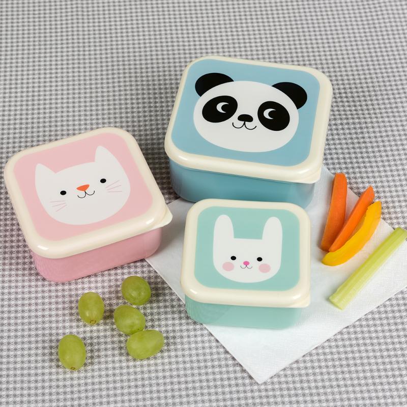 Rex London Miko The Panda Set of 3 Snack Boxes 27996 lifestyle