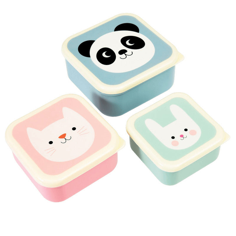Rex London Miko The Panda Set of 3 Snack Boxes 27996 main