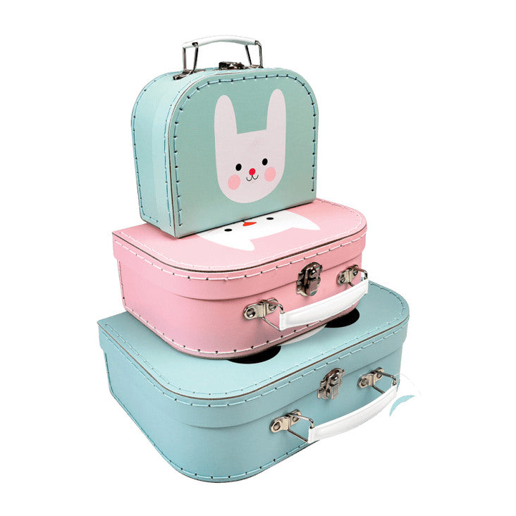 Rex London Miko The Panda Set of 3 Suitcases 28042 main