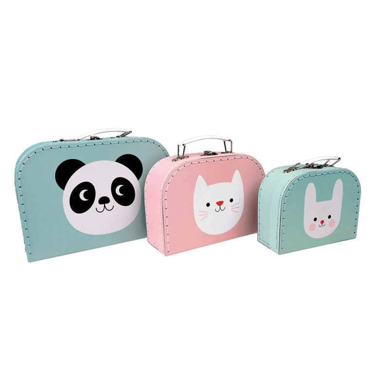 Rex London Miko The Panda Set of 3 Suitcases 28042 selection