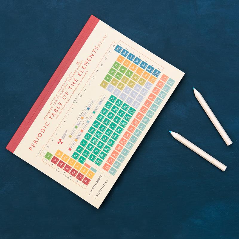 Rex London Periodic Table A5 Notebook 26815 lifestyle