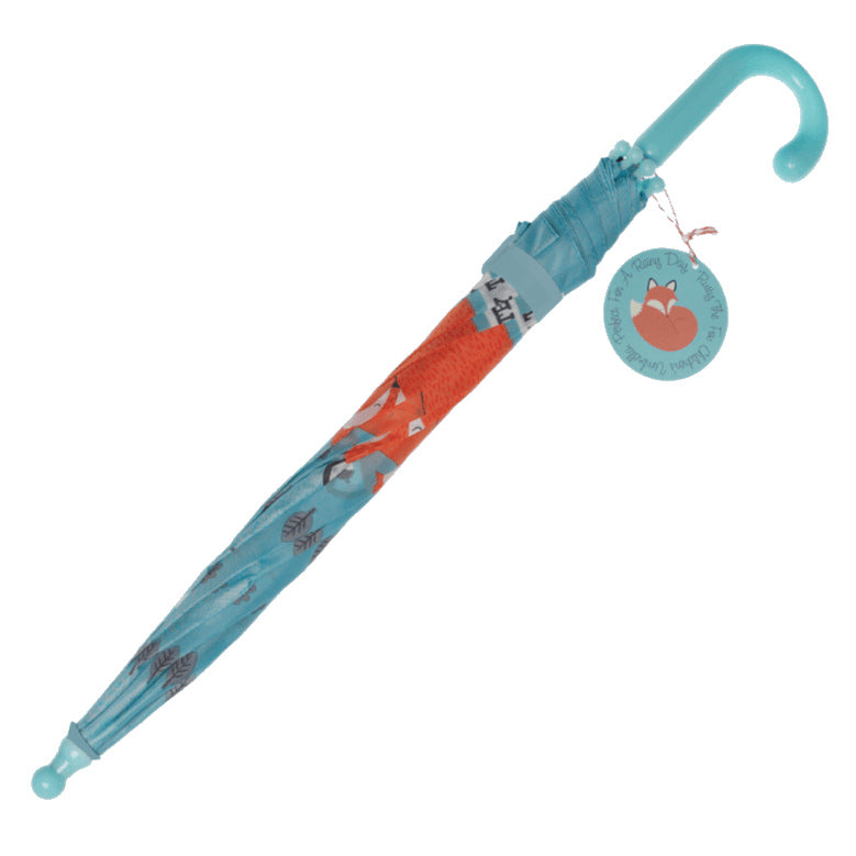 Rex London Rusty The Fox Child's Umbrella 24826 closed