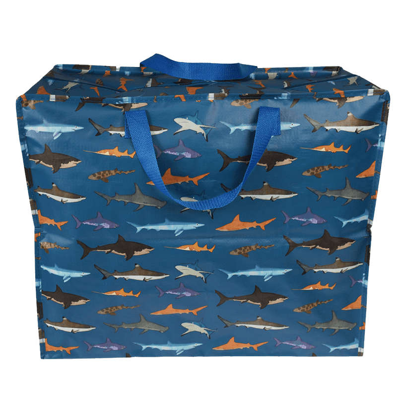 Rex London Sharks Jumbo Storage Bag 29629 front